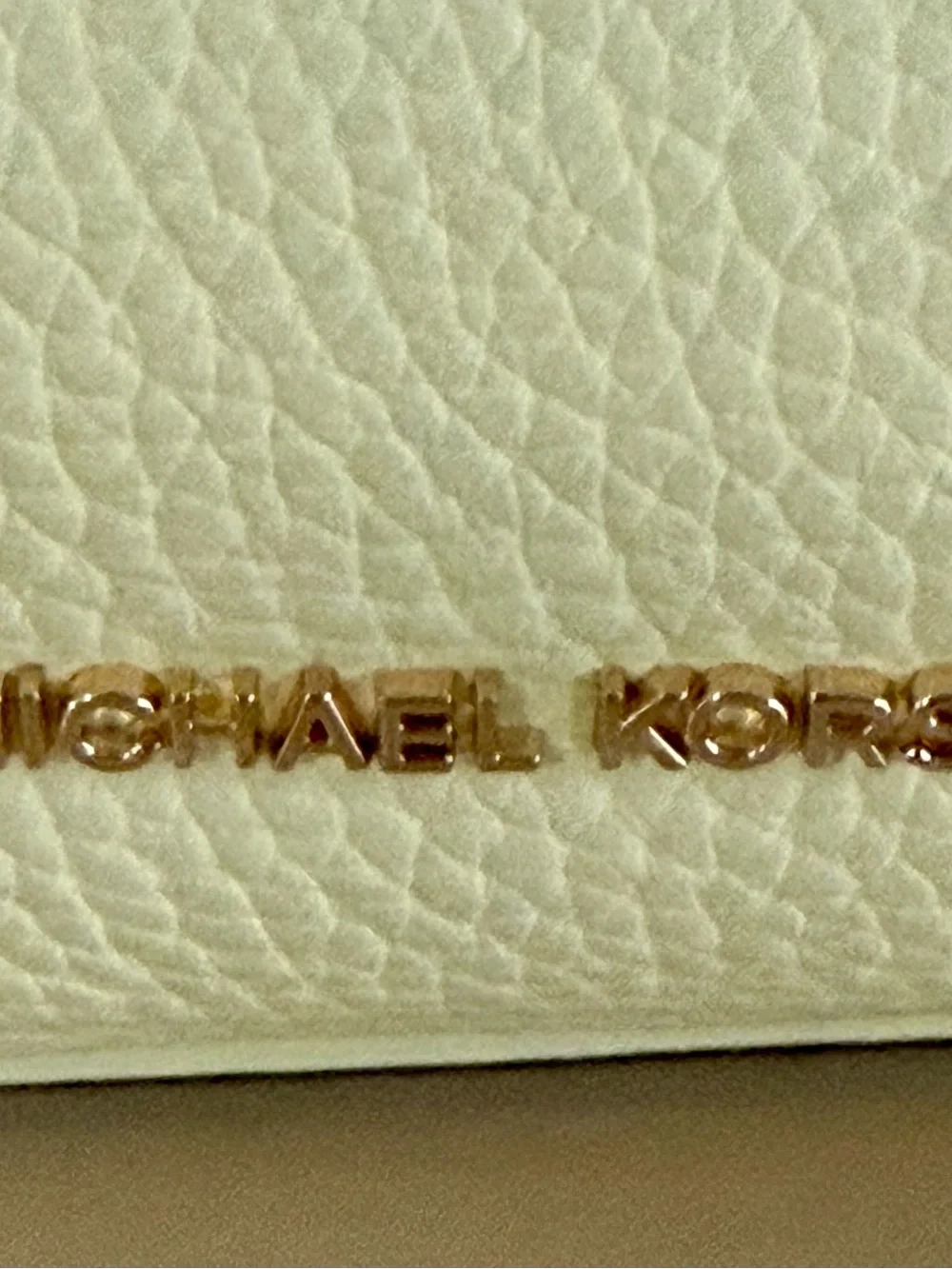 Michael Kors Nolita Medium  Pebbled Leather Chain Pochette - Lemon 🍋
